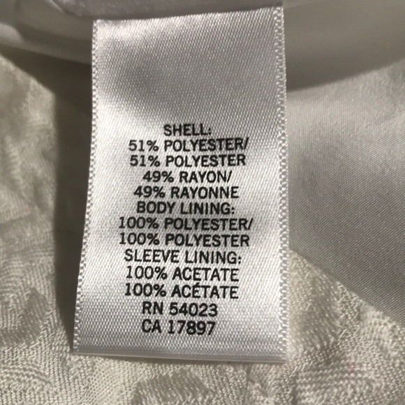 BANANA REPUBLIC Cream Blazer Size 6 - Picture 5 of 7